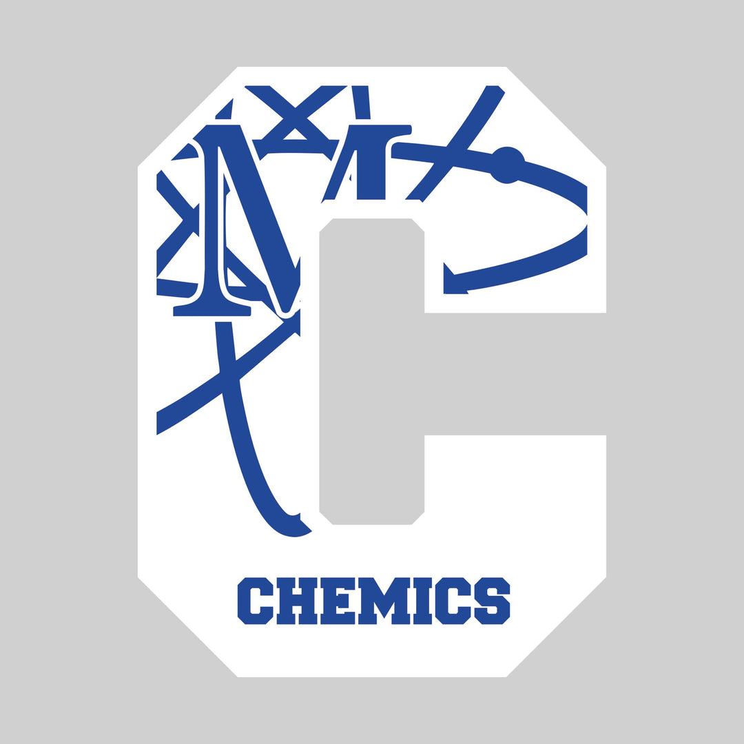 Midland Chemics - Spirit Wear - Oversized Letter with Mascot Inset
