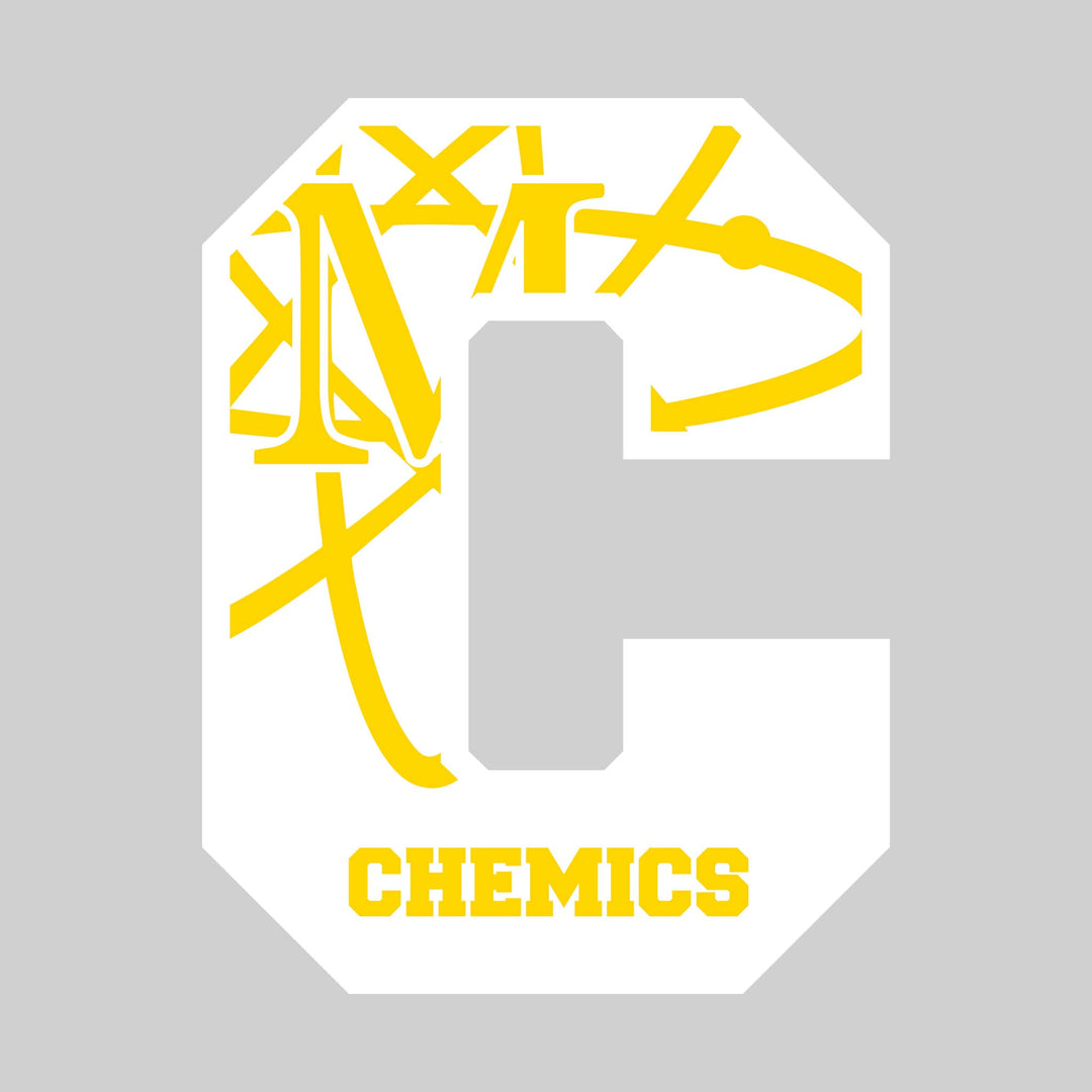 Midland Chemics - Spirit Wear - Oversized Letter with Mascot Inset