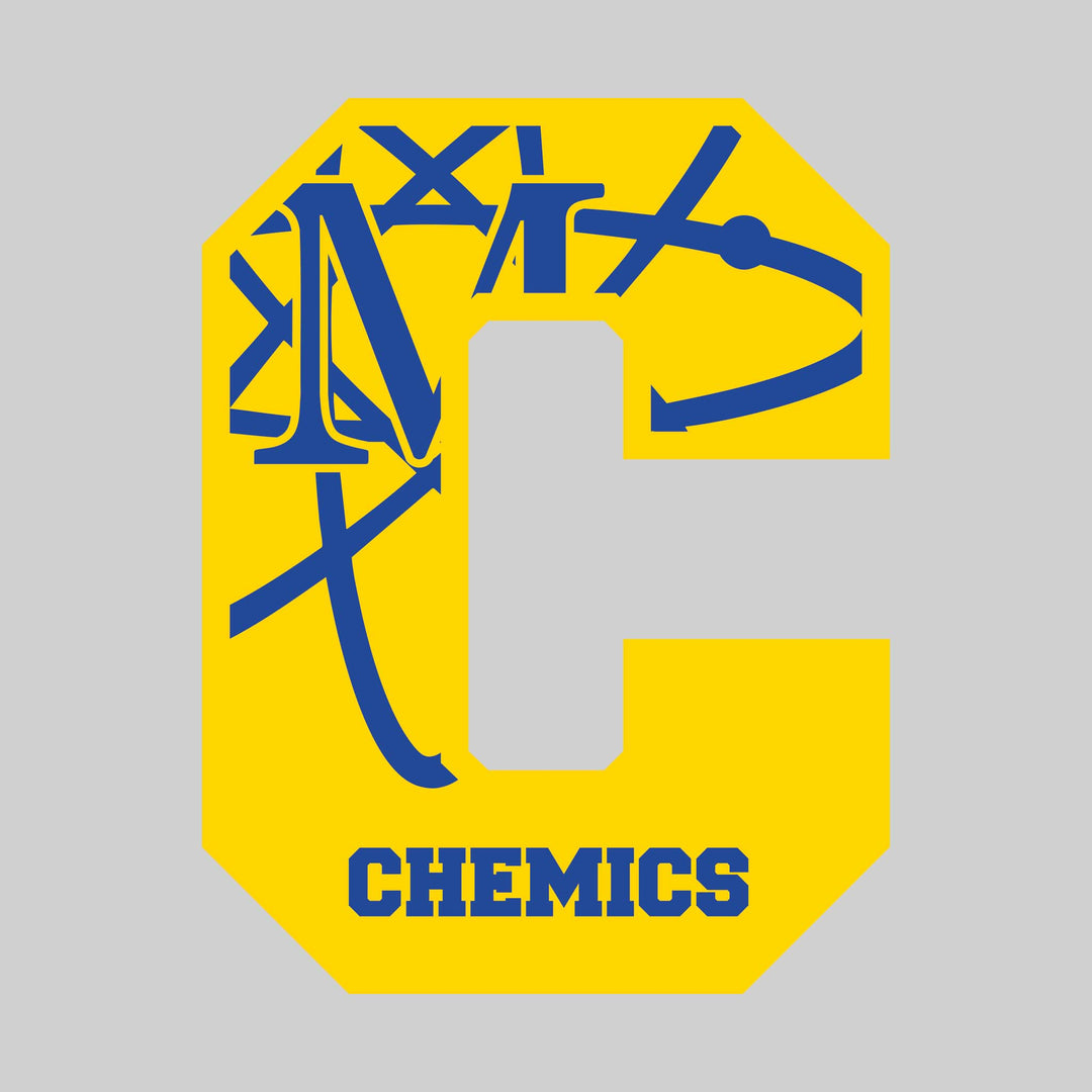 Midland Chemics - Spirit Wear - Oversized Letter with Mascot Inset