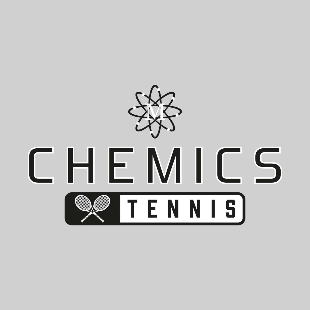Midland Chemics - Tennis - Mascot Over Name with Rounded Rectangle