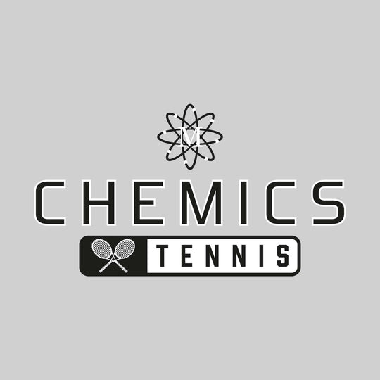 Midland Chemics - Tennis - Mascot Over Name with Rounded Rectangle