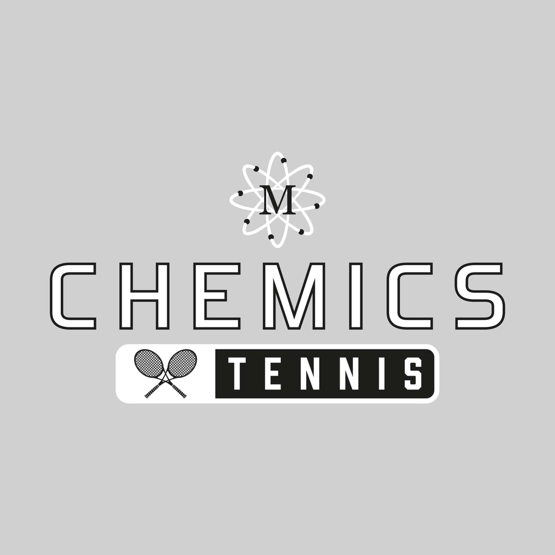 Midland Chemics - Tennis - Mascot Over Name with Rounded Rectangle