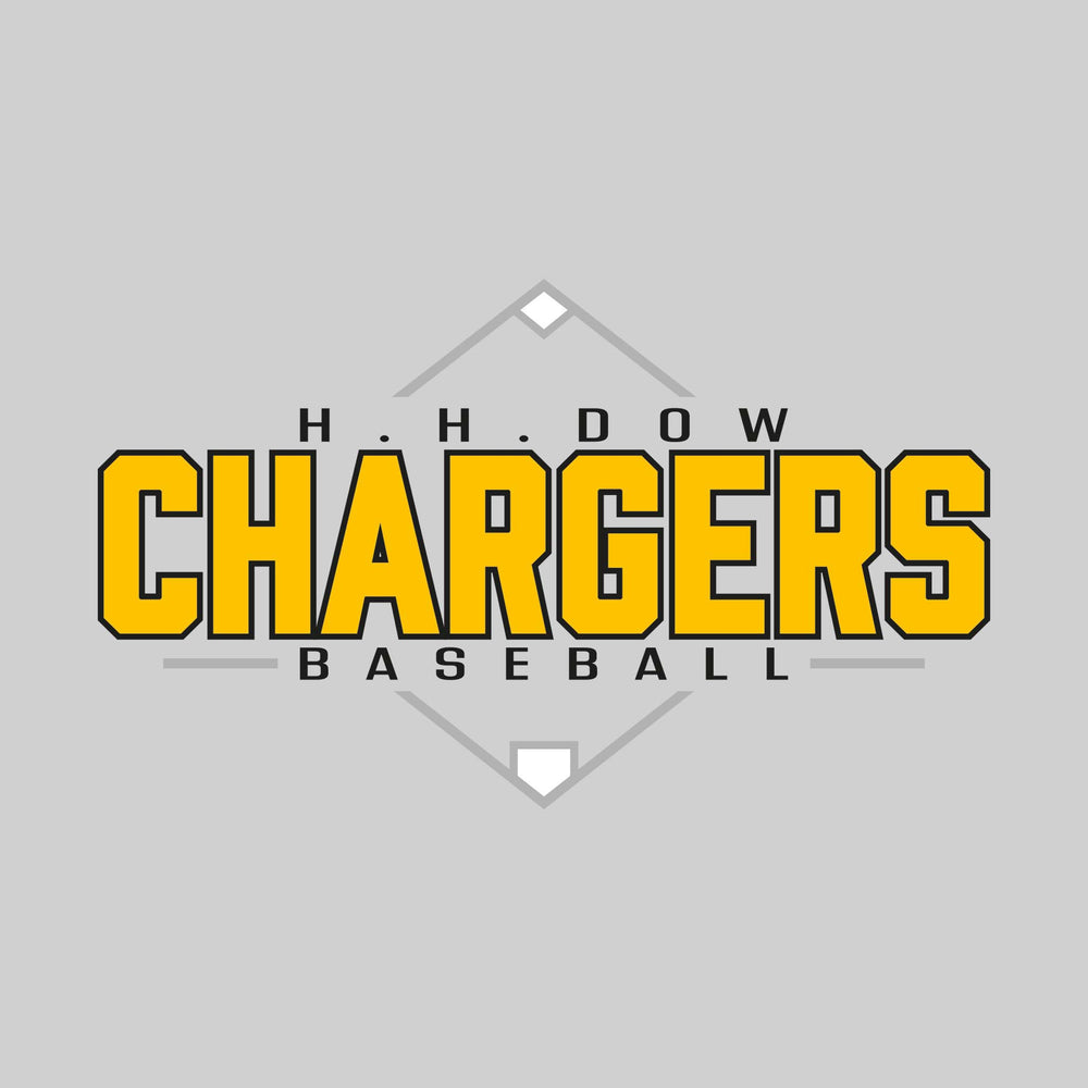 Midland Dow Chargers - Baseball - Baseball Diamond with School Name