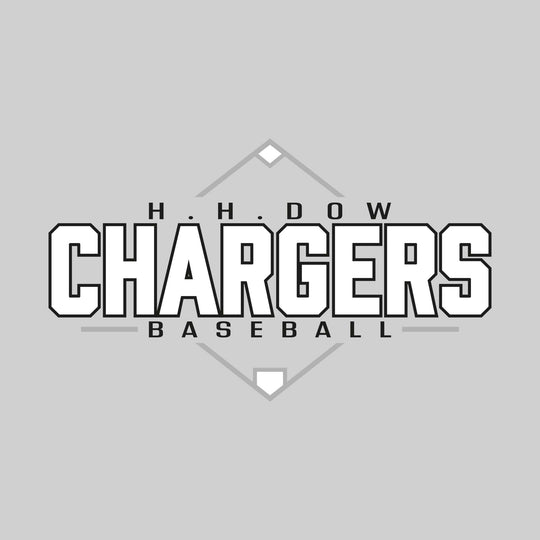 Midland Dow Chargers - Baseball - Baseball Diamond with School Name