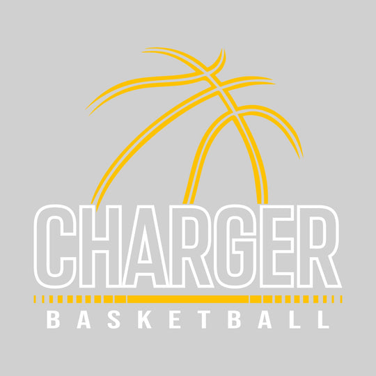 Midland Dow Chargers - Basketball - Basketball Grooves with Team Name