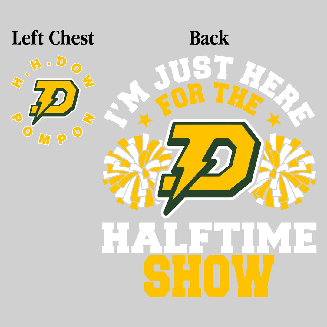 Midland Dow Chargers - Poms - I'm Just Here for the Halftime Show