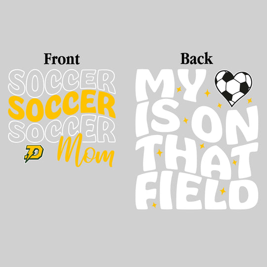 Midland Dow Chargers - Soccer - Soccer Mom - My Heart is on That Field