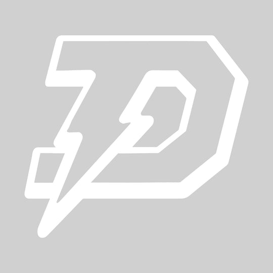 Midland Dow Chargers - Spirit Wear - Black & White - D Logo