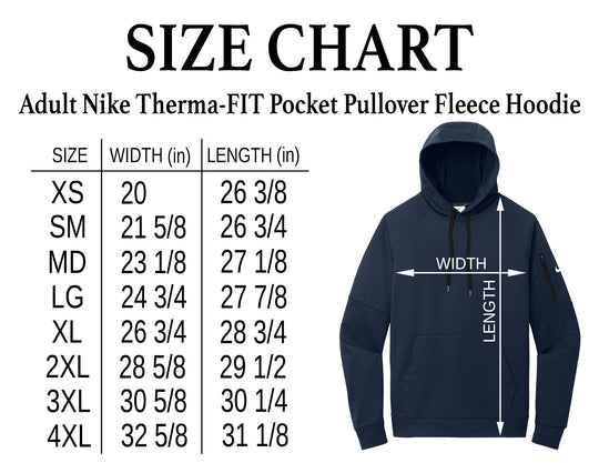 Adult - John Glenn Bobcats Varity Boys Tennis - 2026 - Nike Therma-FIT Pocket Pullover Fleece Hoodie