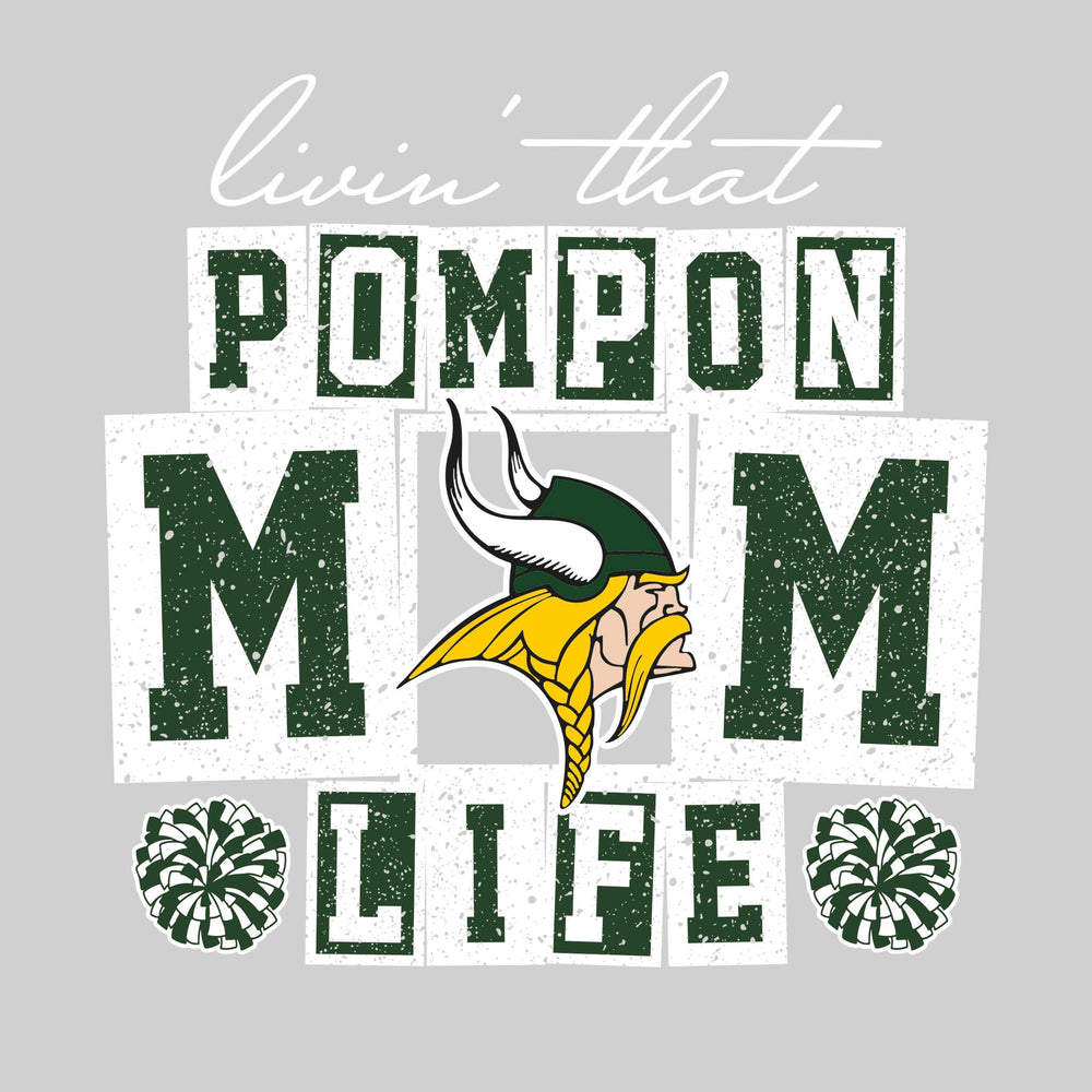 Northeast Middle School - Poms - Livin' That Pompon Mom Life
