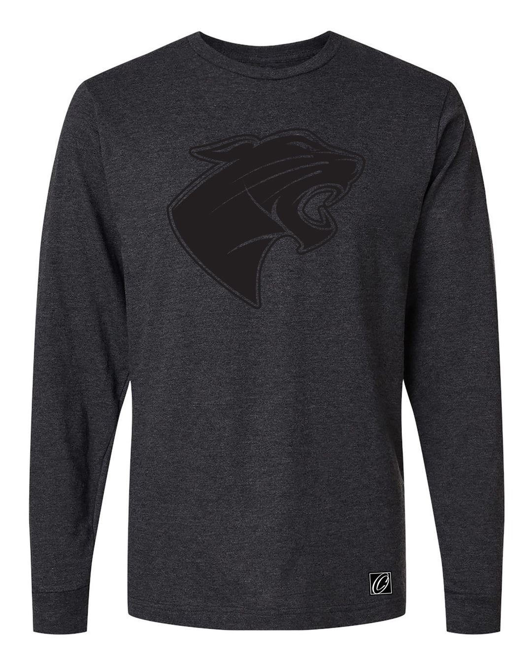 Blackout Mascot Apparel - School Spirit - Tultex Fine Jersey Long Sleeve Tee