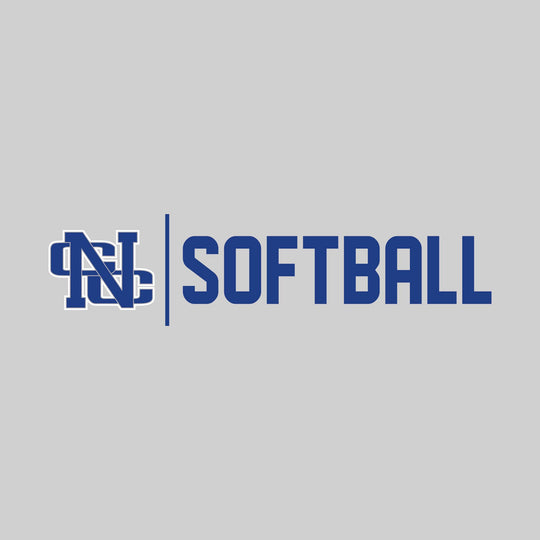 Nouvel Panthers - Softball - Mascot with Divider &amp; Softball Text