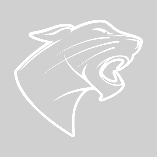 Nouvel Panthers - Spirit Wear - Black & White - Panther Head