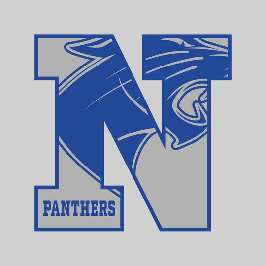 Nouvel Panthers - Spirit Wear - N with Inset Mascot and Mascot Name