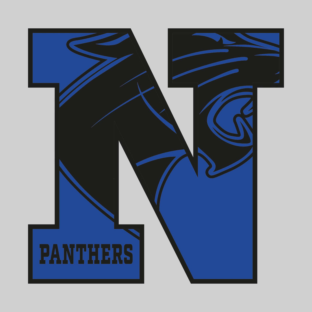 Nouvel Panthers - Spirit Wear - N with Inset Mascot and Mascot Name