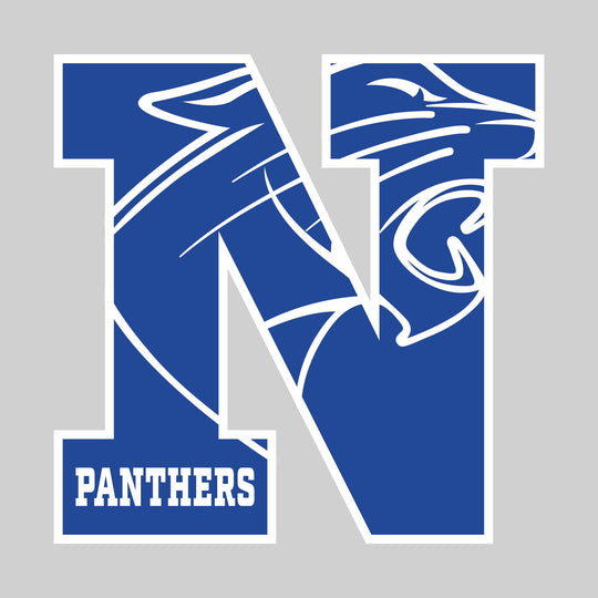 Nouvel Panthers - Spirit Wear - N with Inset Mascot and Mascot Name