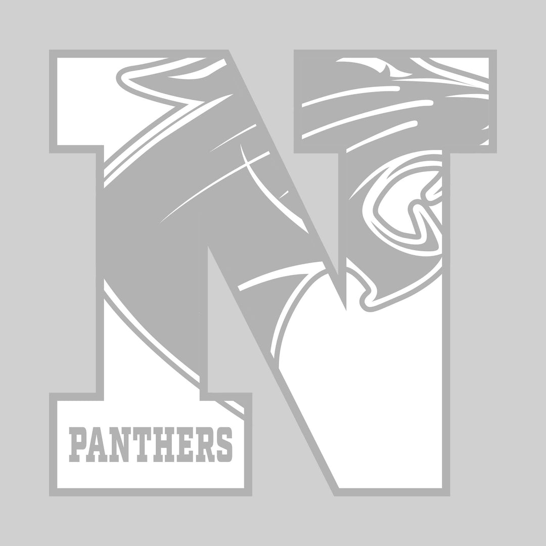 Nouvel Panthers - Spirit Wear - N with Inset Mascot and Mascot Name