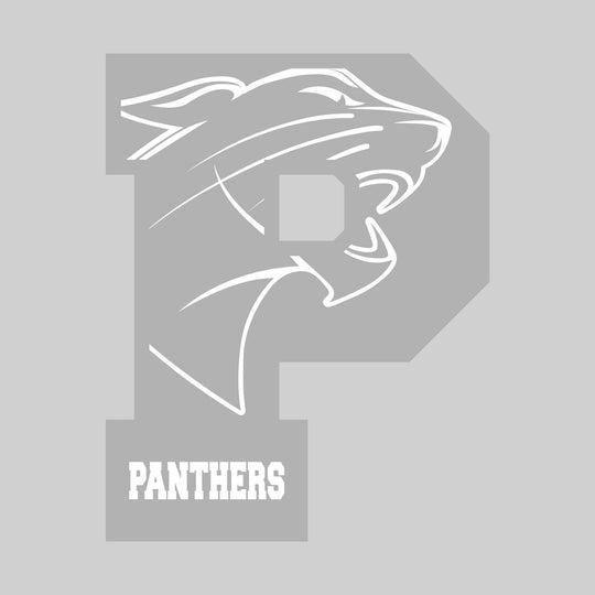 Nouvel Panthers - Spirit Wear - Oversized Letter with Mascot Inset