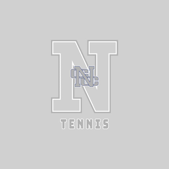 Nouvel Panthers - Tennis - Outlined Letters Over Tennis