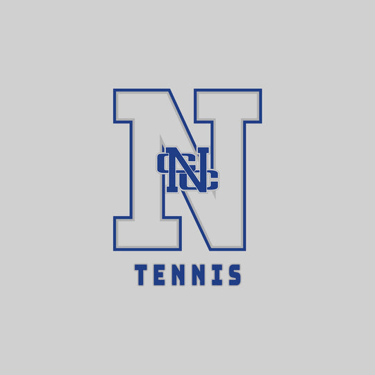 Nouvel Panthers - Tennis - Outlined Letters Over Tennis