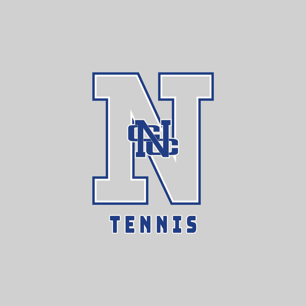 Nouvel Panthers - Tennis - Outlined Letters Over Tennis