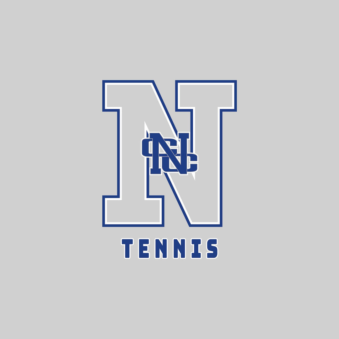 Nouvel Panthers - Tennis - Outlined Letters Over Tennis