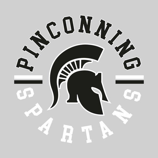 Pinconning Middle School - Spirit Wear - Circular Text with Logo