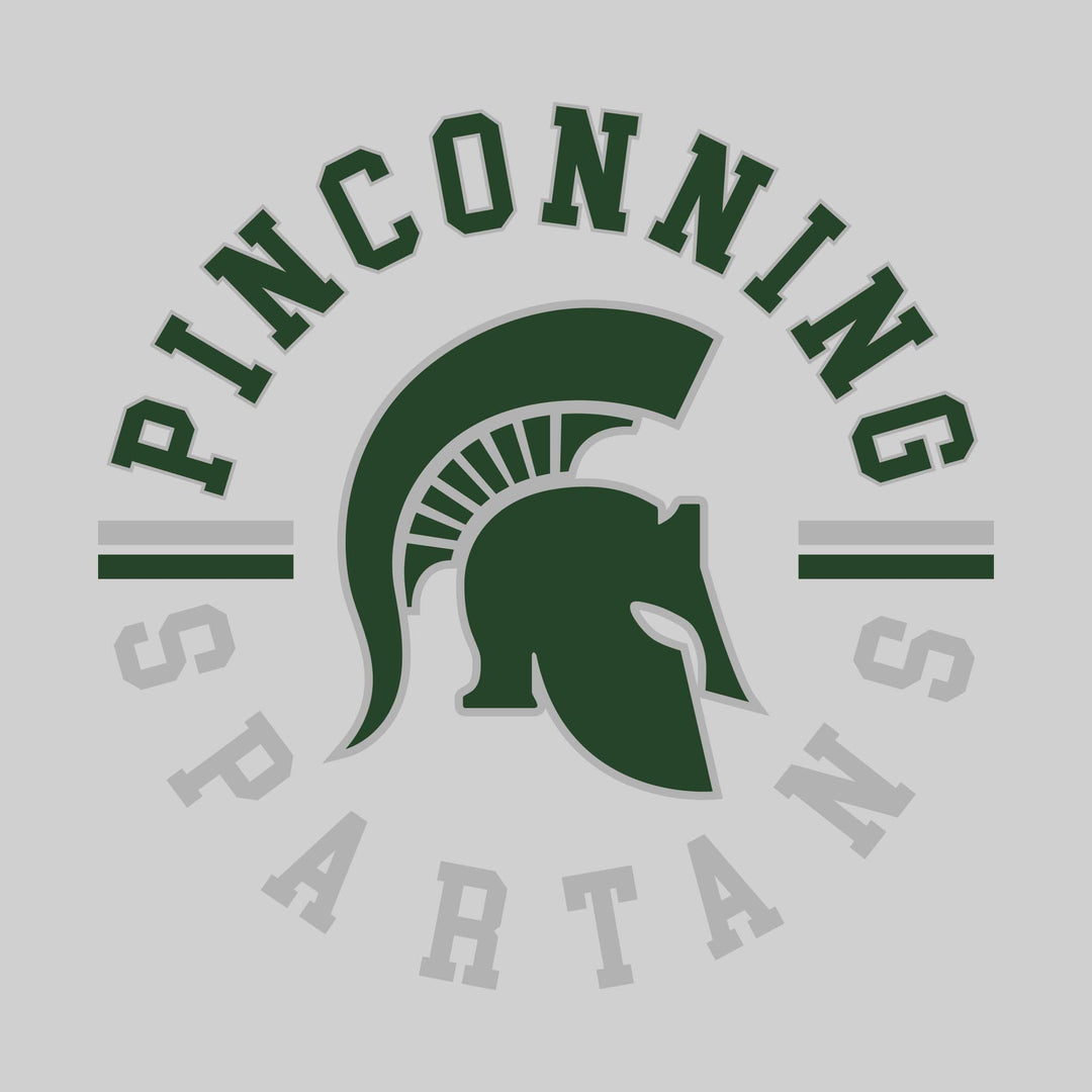 Pinconning Middle School - Spirit Wear - Circular Text with Logo