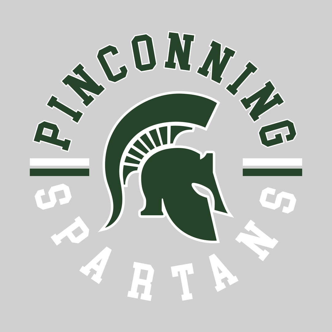 Pinconning Middle School - Spirit Wear - Circular Text with Logo