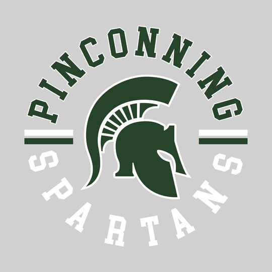 Pinconning Middle School - Spirit Wear - Circular Text with Logo