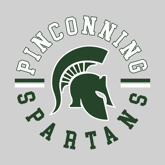Pinconning Middle School - Spirit Wear - Circular Text with Logo