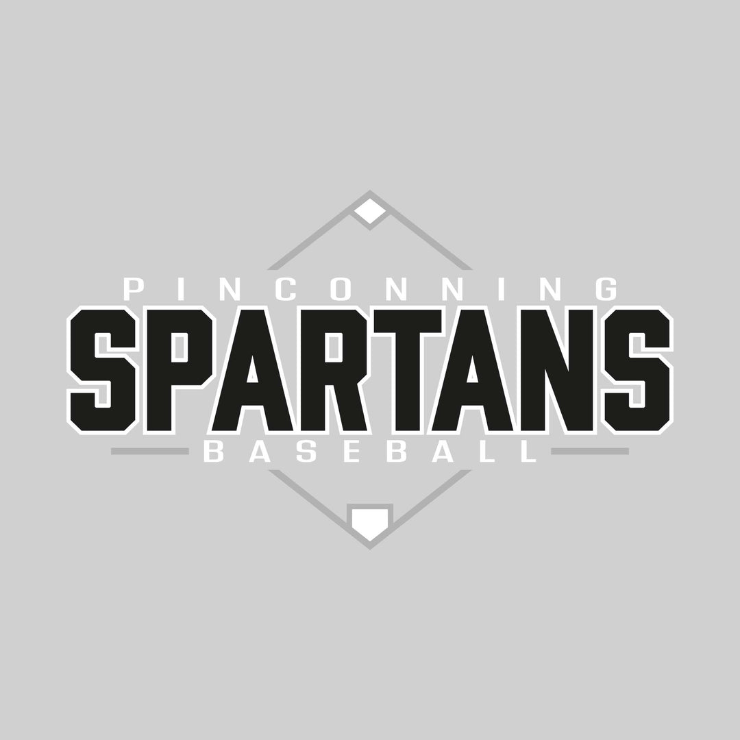 Pinconning Spartans - Baseball - Baseball Diamond with School Name