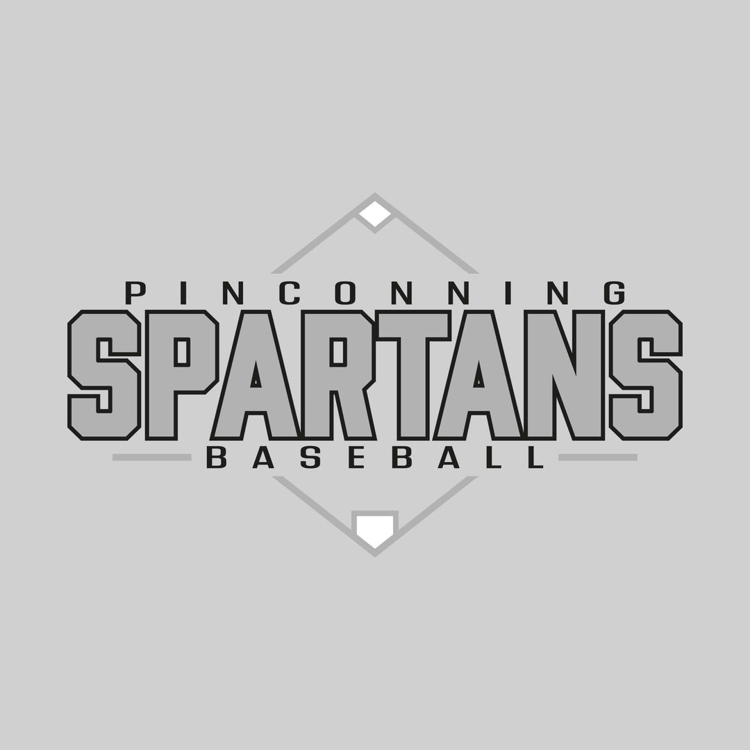 Pinconning Spartans - Baseball - Baseball Diamond with School Name