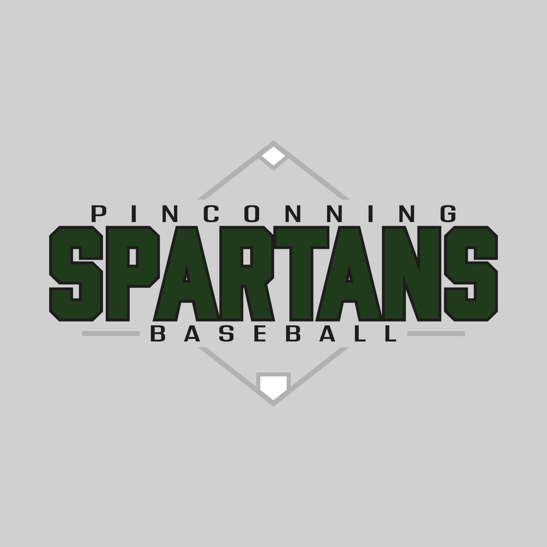 Pinconning Spartans - Baseball - Baseball Diamond with School Name