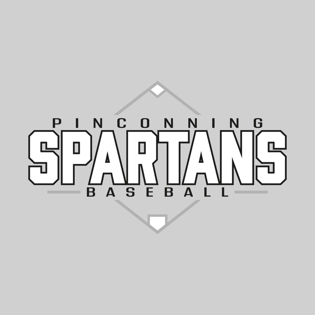 Pinconning Spartans - Baseball - Baseball Diamond with School Name