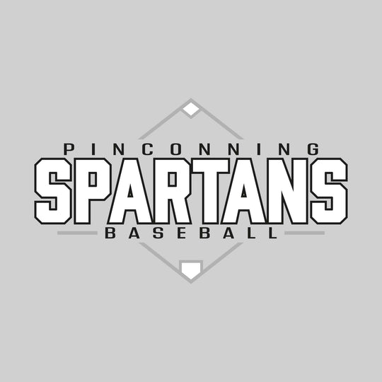 Pinconning Spartans - Baseball - Baseball Diamond with School Name