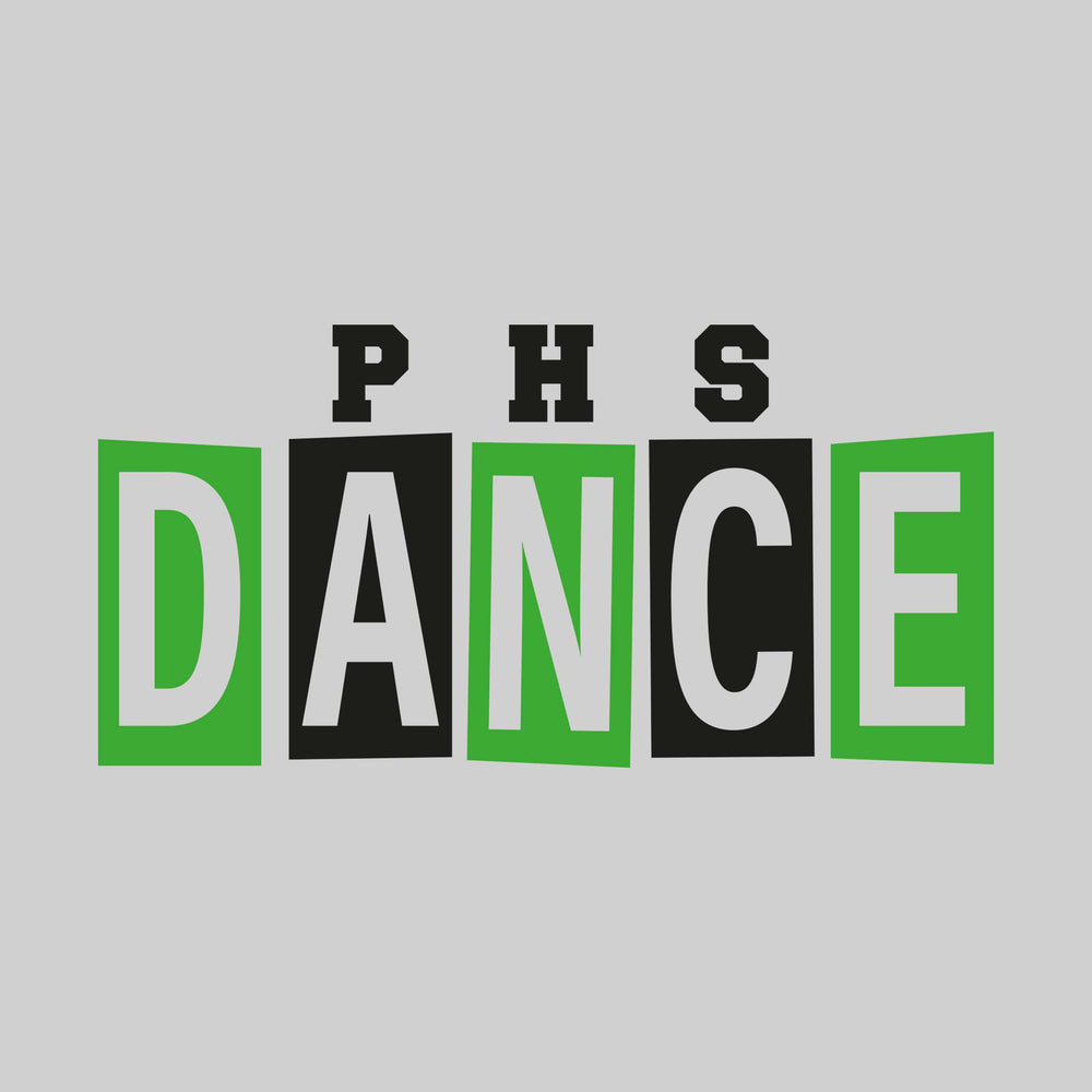 Pinconning Varsity Dance Team - PHS Dance - Cutout Letters