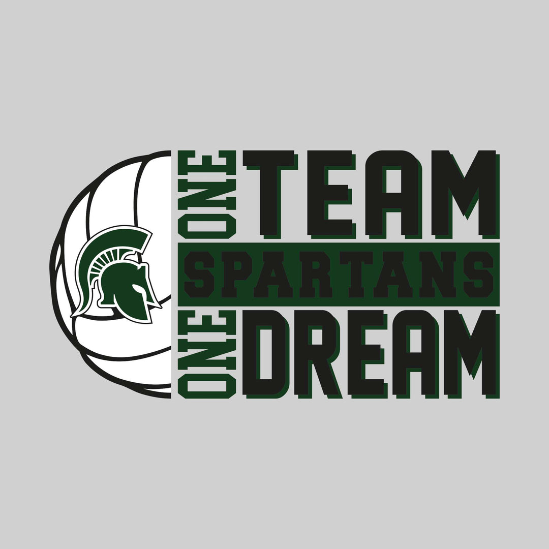 Pinconning Spartans - Volleyball - One Team One Dream