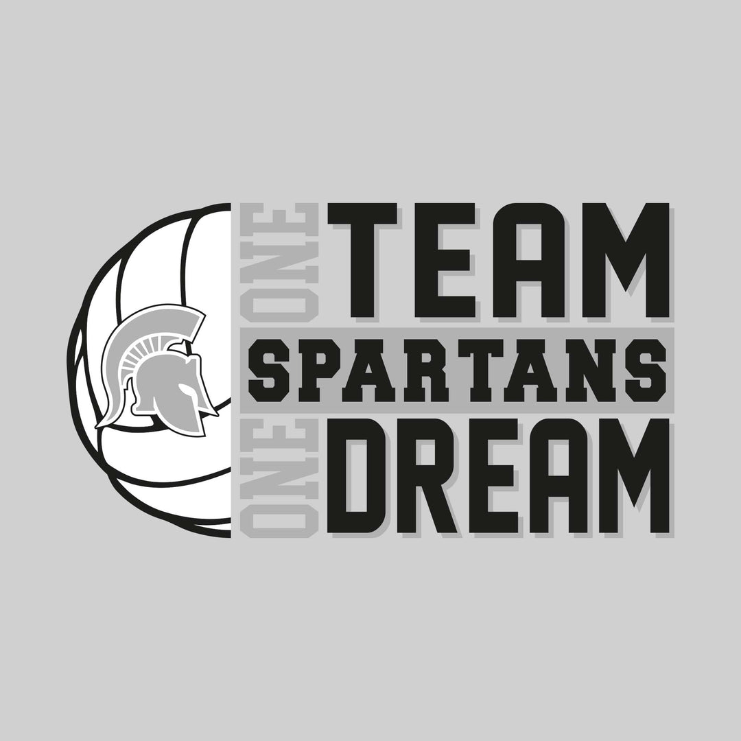 Pinconning Spartans - Volleyball - One Team One Dream