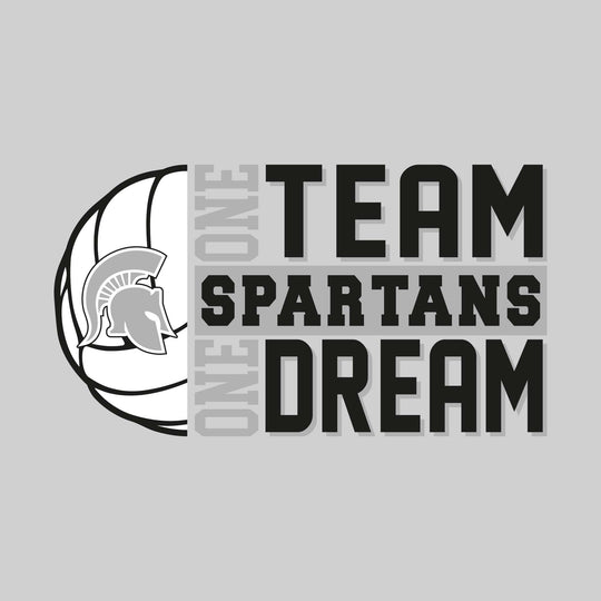 Pinconning Spartans - Volleyball - One Team One Dream