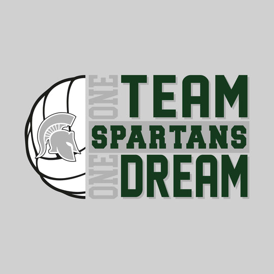 Pinconning Spartans - Volleyball - One Team One Dream