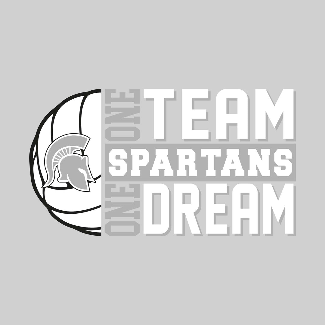 Pinconning Spartans - Volleyball - One Team One Dream