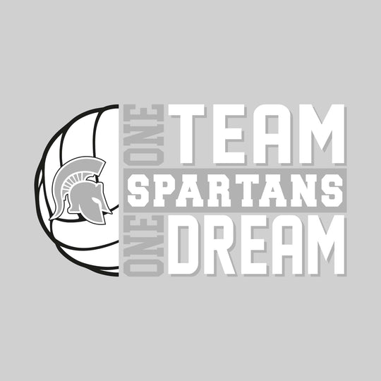 Pinconning Spartans - Volleyball - One Team One Dream