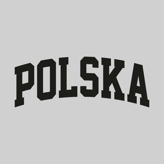 Polska - Arched Athletic Text