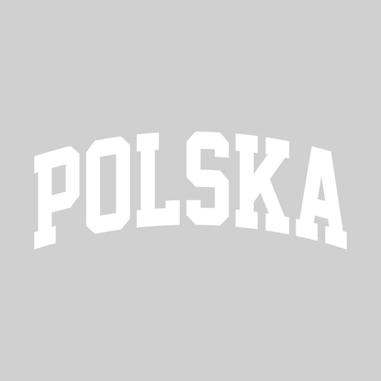Polska - Arched Athletic Text