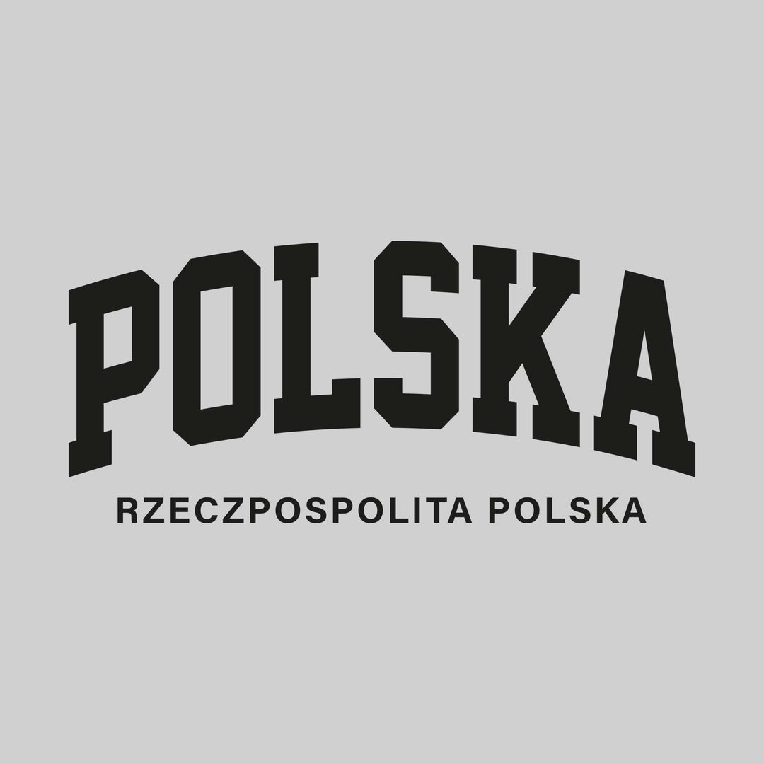 Polska - Rzeczpospolita Polska - Arched Athletic Text