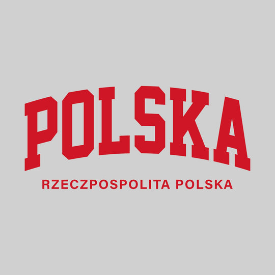 Polska - Rzeczpospolita Polska - Arched Athletic Text