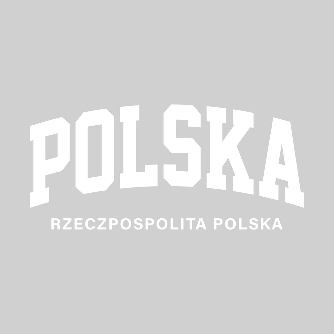 Polska - Rzeczpospolita Polska - Arched Athletic Text