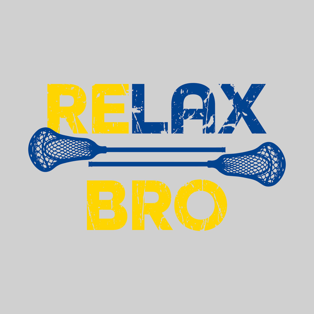 ReLAX Bro - Distressed - School Colors