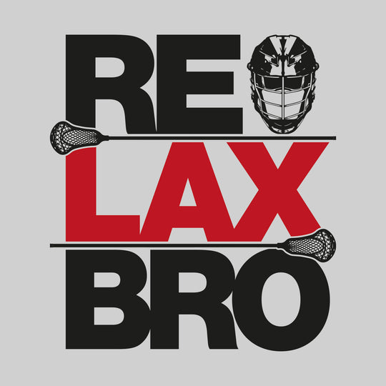 ReLAX Bro - Stacked Text - School Colors